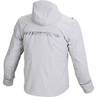 Macna Refuge Jacket Light Grey Red - 2