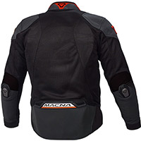 Macna Rewind Night Eye Jacket Black Red - 2