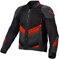 Macna Rewind Night Eye Jacket Black Red