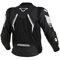 Macna Ripper Lederjacke schwarz weiß - 2