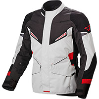 Chaqueta Macna Sonar gris rojo negro