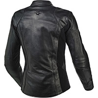 Chaqueta de cuero Dama Macna Tequilla negro