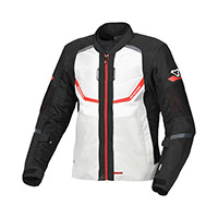 Chaqueta Macna Tondo gris negro rojo