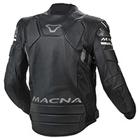 Blouson En Cuir Macna Tracktix Noir