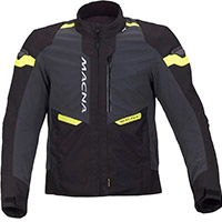 Blouson Macna Traction Night Eye noir jaune