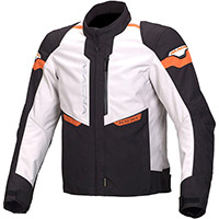 Blouson Macna Traction Noir Gris Orange