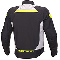 Macna Traction Jacket Black Grey Yellow - 2