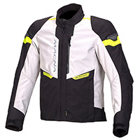 Blouson Macna Traction Noir Gris Jaune