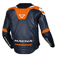 Blouson Macna Tronniq Bleu Orange Blanc