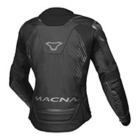 Chaqueta de cuero señora Macna Tronniq negro