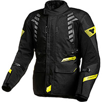 Macna Ultimax Jacket Black Yellow