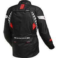 Macna Ultimax Jacke schwarz rot - 2