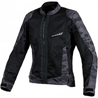 Blouson Femme Macna Velocity Noir Camo