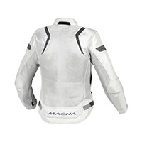 Chaqueta Dama Macna Velotura gris - 2