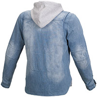 Sweat à capuche Macna Westcoast bleu clair gris - 2