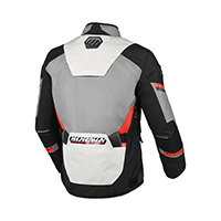 Macna Zastro Jacket Grey Black Red - 2