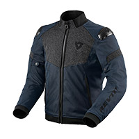 Blouson Rev'it Action H2o Noir Bleu Foncé