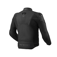 Rev'it Argon 2 Leather Jacket Black Anthracite - 2