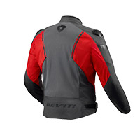 Rev'it Control Air H2o Jacket Grey Red