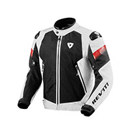 Chaqueta Rev'It Control Air H2O blanco negro