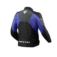 Rev'it Control H2o Jacket Black Blue - 2