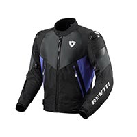 Rev'it Control H2O Jacke schwarz blau