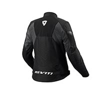 Chaqueta Rev'it Control H2O Mujer negro plata