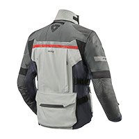 Chaqueta Rev'It Dominator 3 GTX plata azul