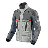 Rev'It Dominator 3 GTX Jacke silber anthrazit