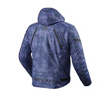 Giacca Rev'it Flare 3 H2o Camo Blu - img 2