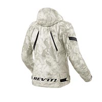 Giacca Donna Rev'it Flare 3 H2o Camo Bianco - img 2