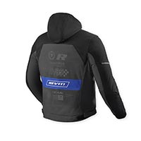 Rev'it Haste H2o Jacket Black Blue