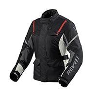 Chaqueta Mujer Rev'It Horizon 3 H2O negro rojo