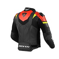 Blouson Cuir Rev'it Hyperspeed 2 Air Noir Rouge