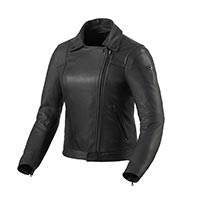 Chaqueta de cuero Dama Rev'It Liv negro