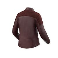 Rev'it London Lady Leather Jacket Red