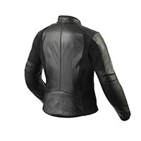 Blouson En Cuir Femme Rev'it Maci Noir