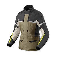 Giacca Donna Rev'it Outback 4 H2o Verde Antracite