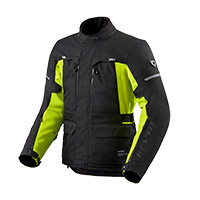 Chaqueta Rev'It Outback 5 H2O negro amarillo