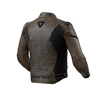 Rev'it Parallax Leather Jacket Brown