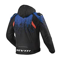 Rev'it Quantum 2 H2o Jacket Black Blue - 2