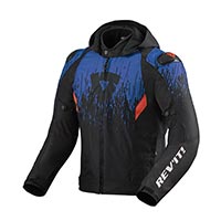 Chaqueta Rev'It Quantum 2 H2O negro azul