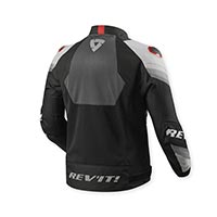 Giacca Rev'it Quantum 3 Air Grigio Rosso - img 2