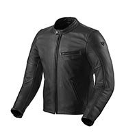 Blouson En Cuir Rev'it Rino Noir