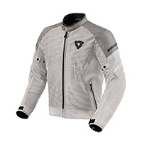 Giacca Rev'it Torque 2 H2o Argento Grigio