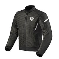 Giacca Rev'It Torque 2 H2O nero bianco