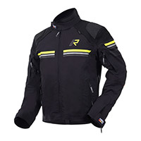 Chaqueta Rukka Armatou-R negro amarillo