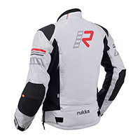 Chaqueta Rukka Armatou-R blanco rojo