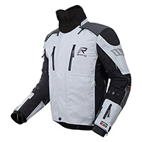 Rukka Rimo-R Giacca Tessile Moto Grigio/Blu - Taglia 54, Con Cerniera E Maniche Lunghe