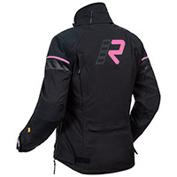 Chaqueta dama Rukka RaptoRina negro fucsia